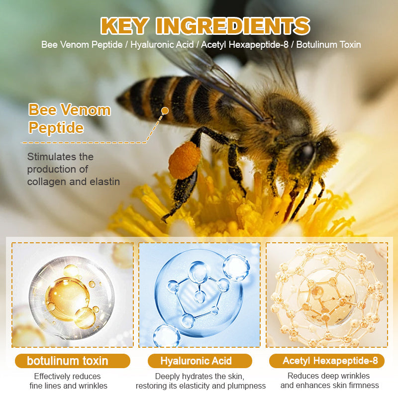 Botox Bee Venom Wrinkle Removal Cream-Last Day Promotion 75% OFF
