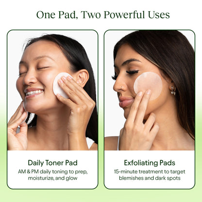 Korean Skincare Toner Pads – Anti-Aging, Dark Spot & Wrinkle Care with Snail Mucin & Peptides (100 ct)