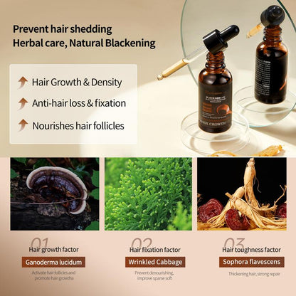 【FDA Hair Growth】Black Sesame Hair growth essence